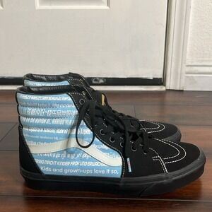 Vans X Haribo Sk8-Hi Black/Multi Sneakers Limited-Edition 2023 Men's sz 10 NWT